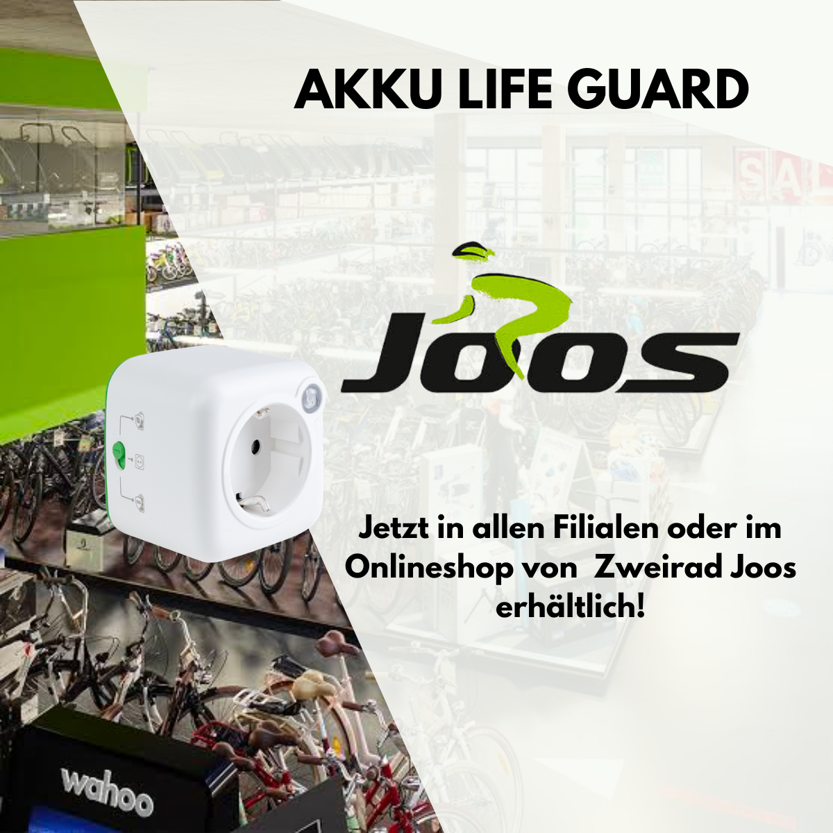 Akku Life Guard jetzt bei Zweirad Joos erhältlich – in allen Filialen und online