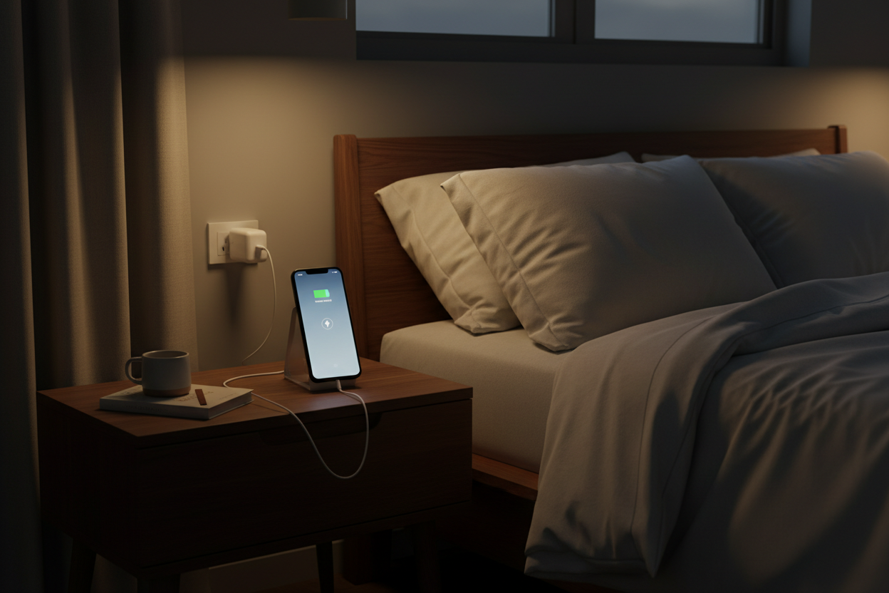 🚒 Handy über Nacht laden: Wann es gefährlich werden kann – und wie Sie Ihren Akku schützen